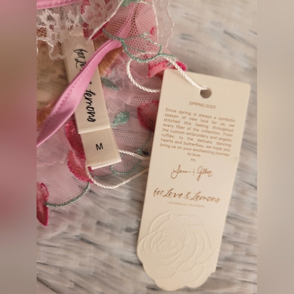 🍒 For Love and Lemons Sweet Cherries Garter Belt 🍒 - Picture 11 of 16